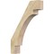 Ekena Millwork 6"W x 28"D x 40"H Merced Rough Sawn Knee Brace, Douglas Fir BRC06X28X40MRC00RDF - alternate 1